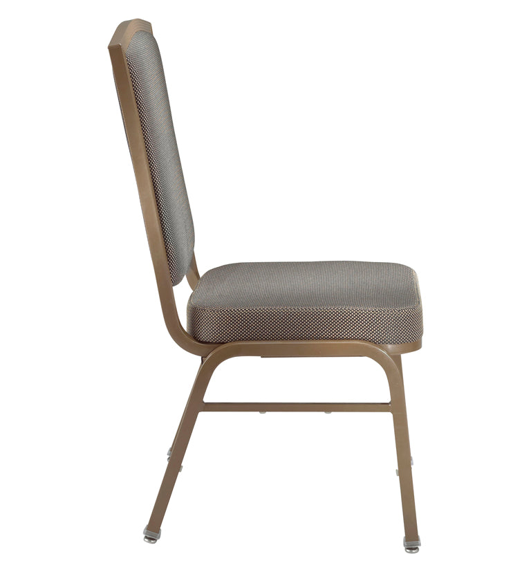 8659 / 8659-AB Aluminum Stacking Banquet Chair with Action Back