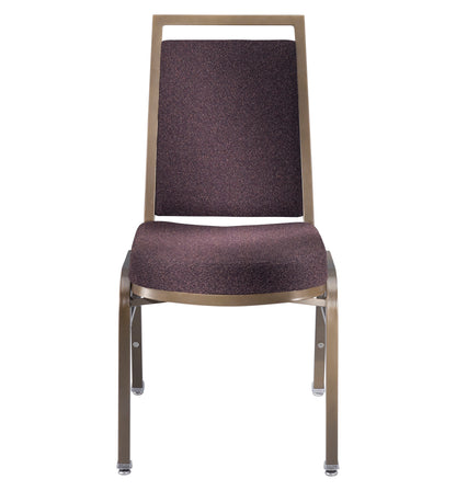 8667 / 8667-AB Aluminum Stacking Banquet Chair with Action Back