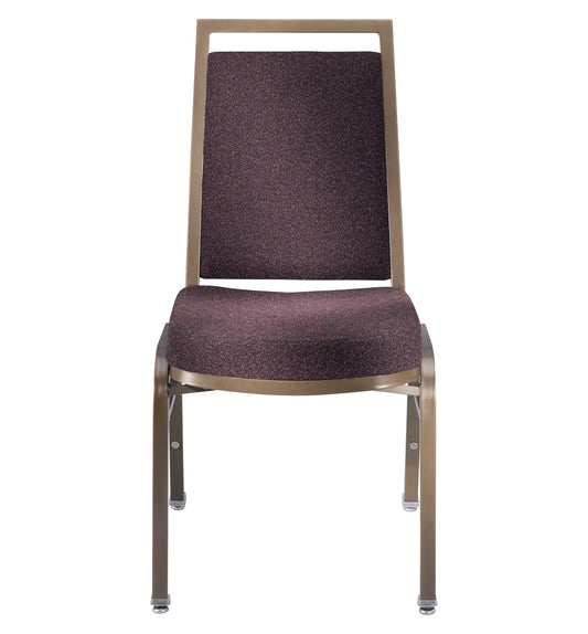 8667 / 8667-AB Aluminum Stacking Banquet Chair with Action Back
