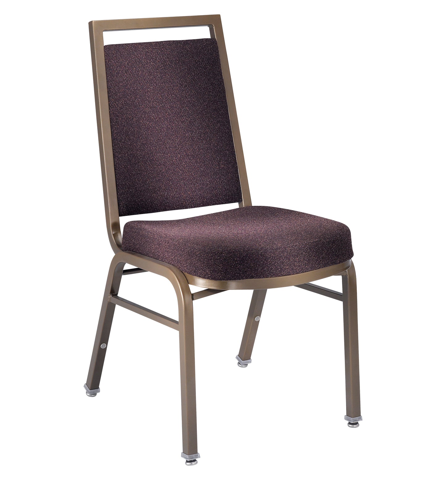 8667 / 8667-AB Aluminum Stacking Banquet Chair with Action Back
