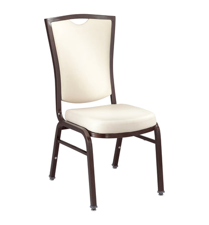 8668 / 8668-AB Aluminum Stacking Banquet Chair with Action Back