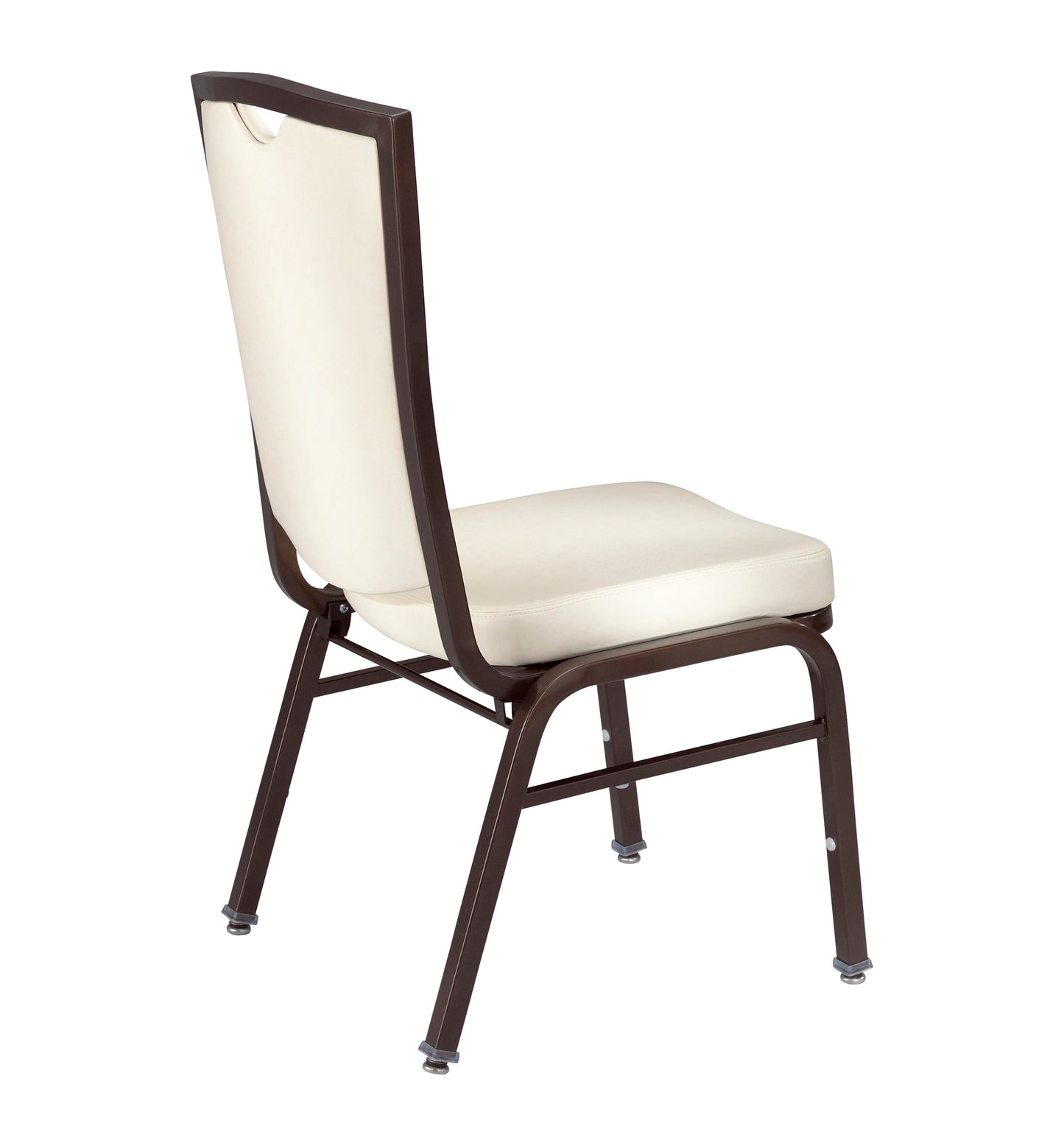8668 / 8668-AB Aluminum Stacking Banquet Chair with Action Back