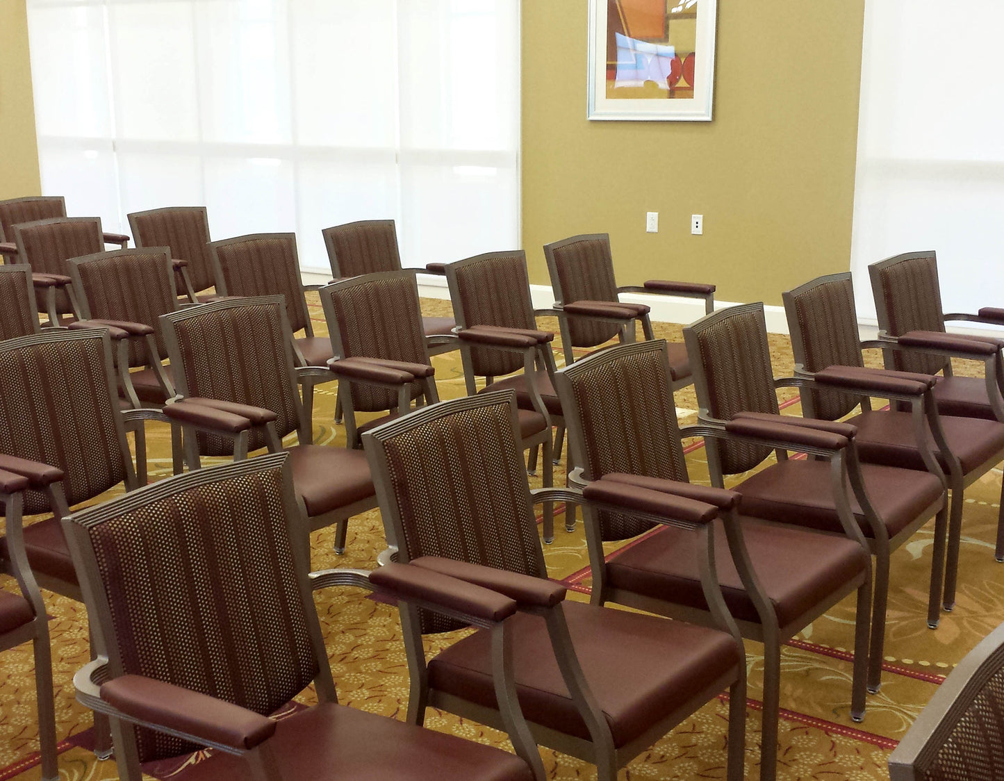 8671 / 8671-1AB Aluminum Stacking Banquet Chair