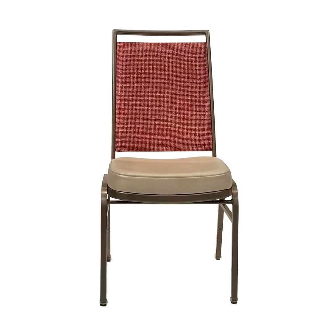 8678 Aluminum Stacking Banquet Chair with Action Back