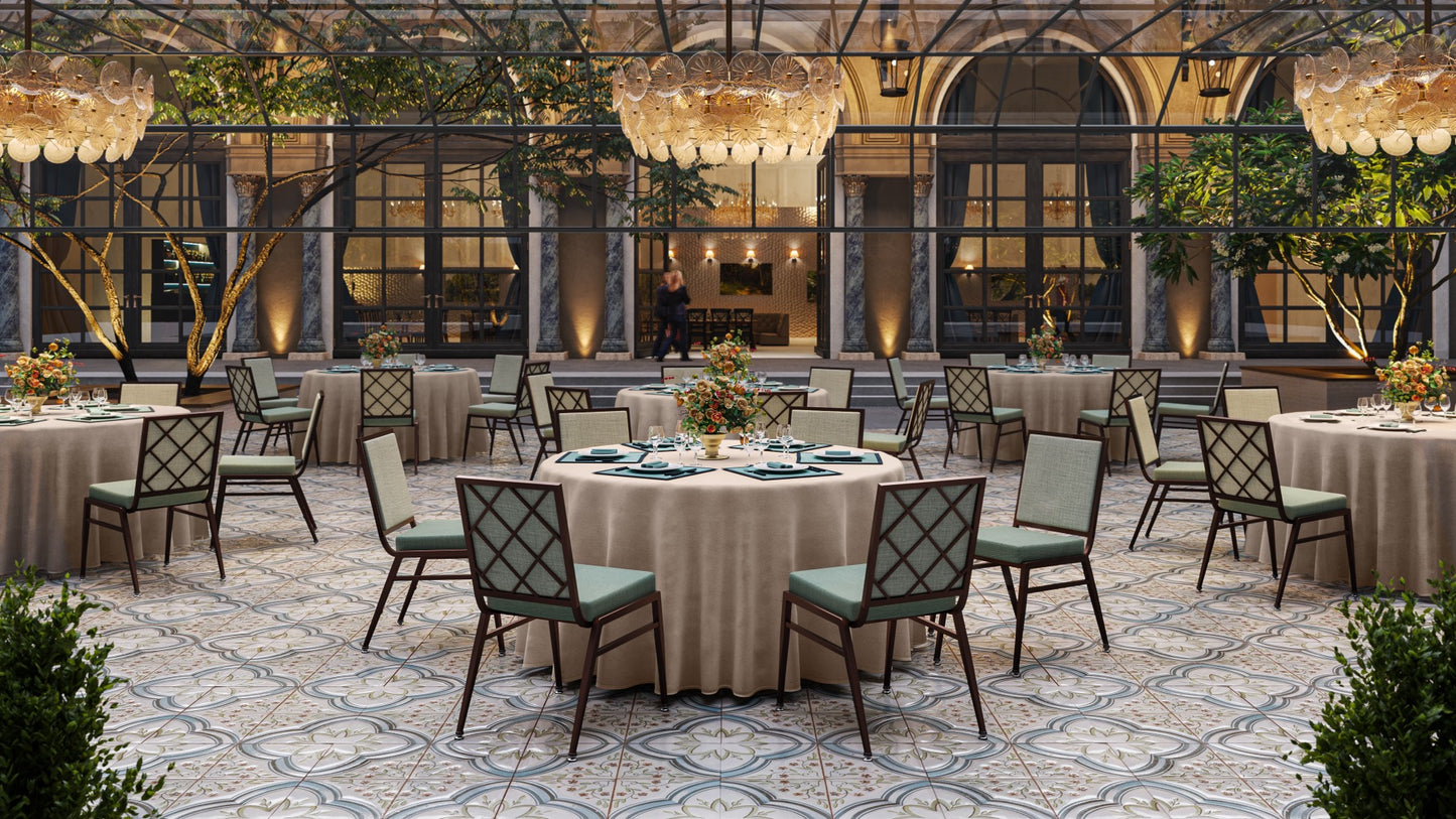 8690 / 8690AB Aluminum Banquet Chair