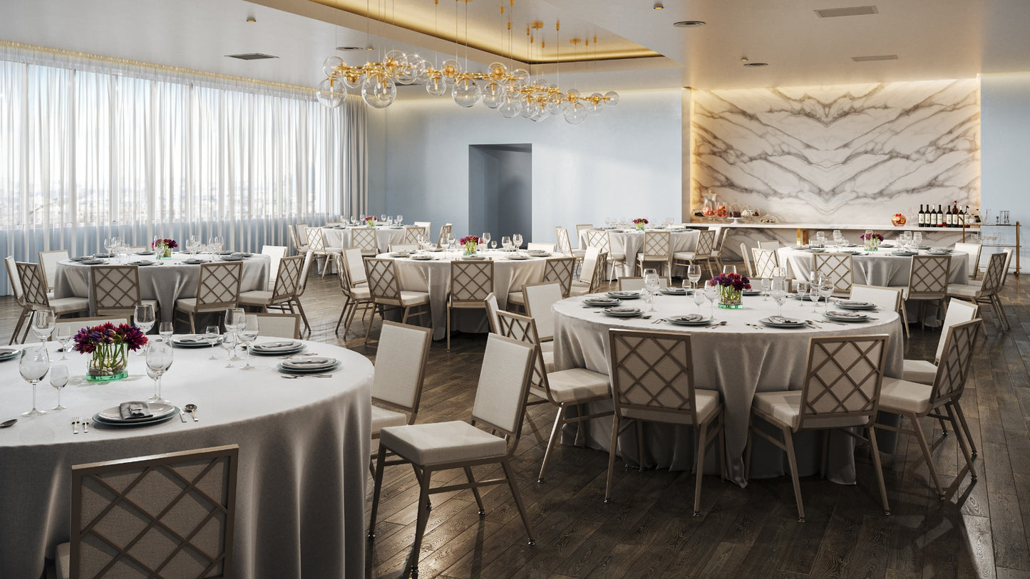 8690 / 8690AB Aluminum Banquet Chair