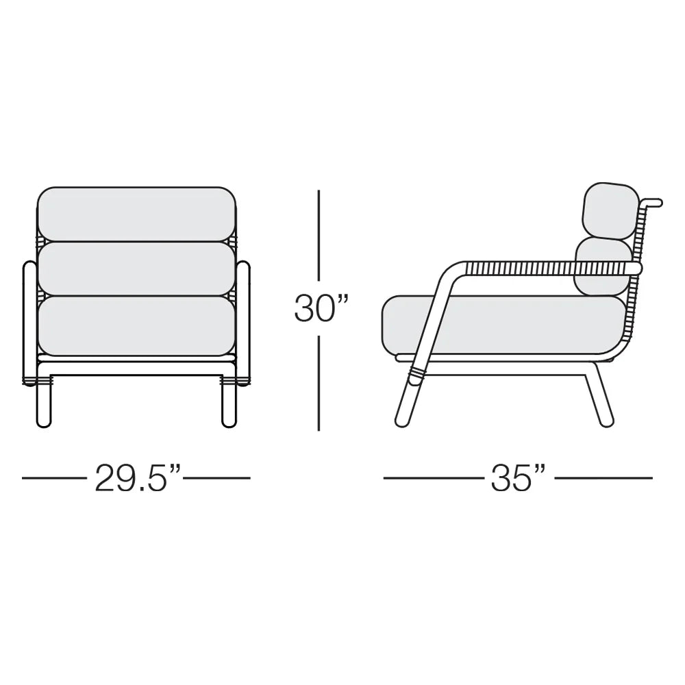 Kannoa Amazonia Armchair