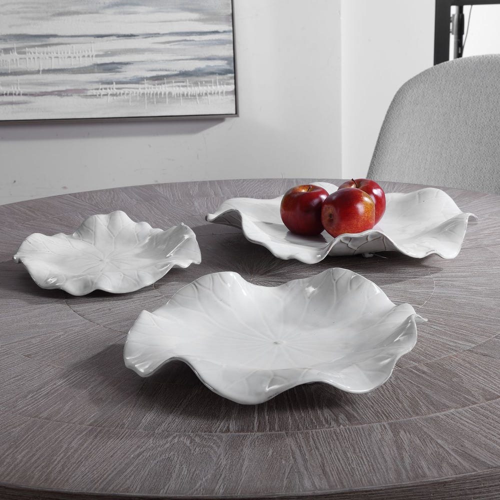 Abella Ceramic Indoor-Outdoor Wall Decor, Set of 3