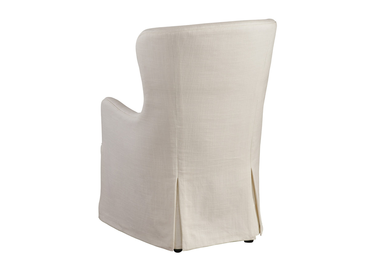 Aliso Upholstered Host Chair W/Casters