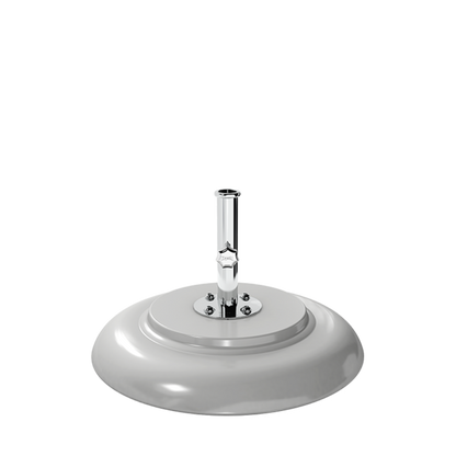 Tuuci Aluma-Crete Round Parasol Base for M1 Center Post Umbrellas -NO WHEELS