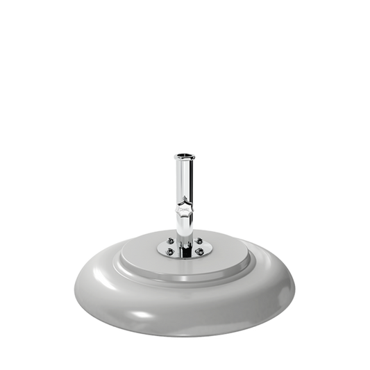 Tuuci Aluma- Crete Round Parasol Base for M1 Center Post Umbrellas -NO WHEELS