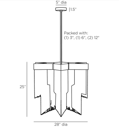 Arteriors Bridget Chandelier