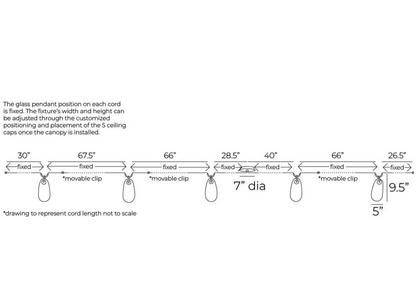 Arteriors Melt Chandelier