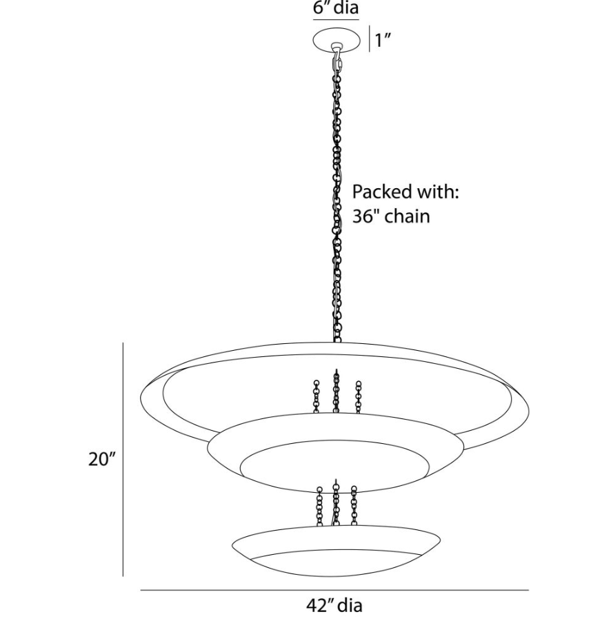 Arteriors Florko Grand Chandelier