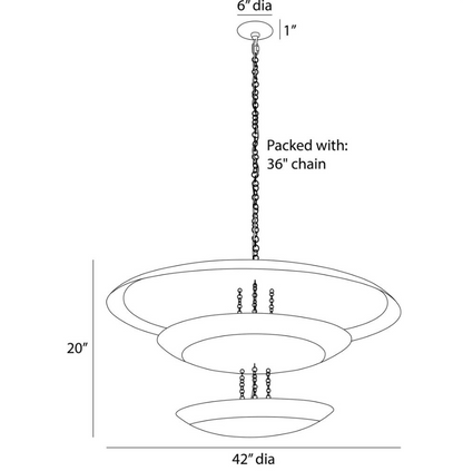Arteriors Florko Grand Chandelier