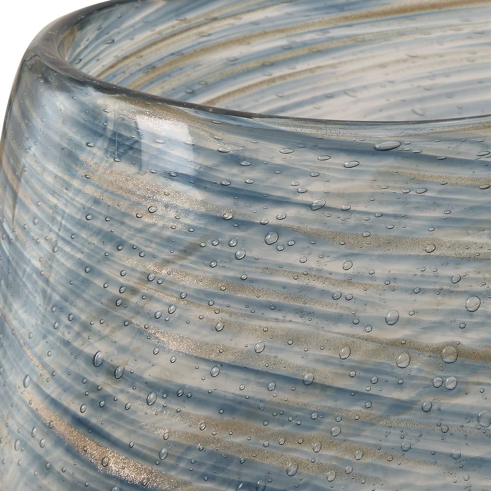 Aurora Swirl Vases, Set of 2