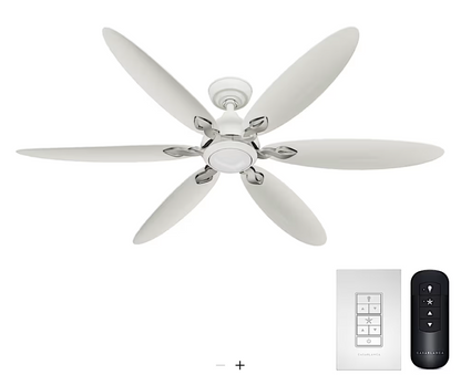 Hunter Casablanca Azalea Outdoor ENERGY STAR FC with LED Light 60"