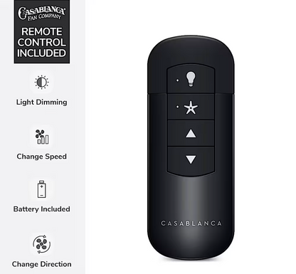 Hunter Casablanca Azalea Outdoor ENERGY STAR FC with LED Light 60"