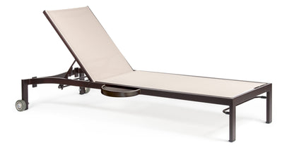 Bliss J1 Stacking Chaise Lounge with Side Tray