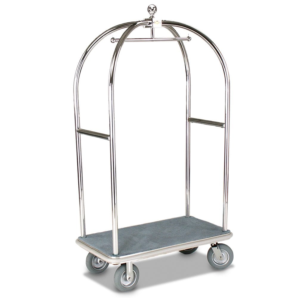 Birdcage Luggage Cart - 2519-SS