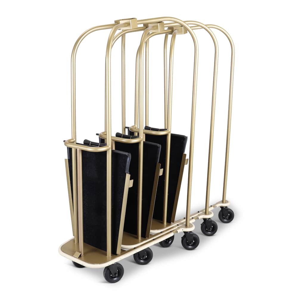 BirdsNest Nestable Luggage Cart - 2560-SS (Brushed)