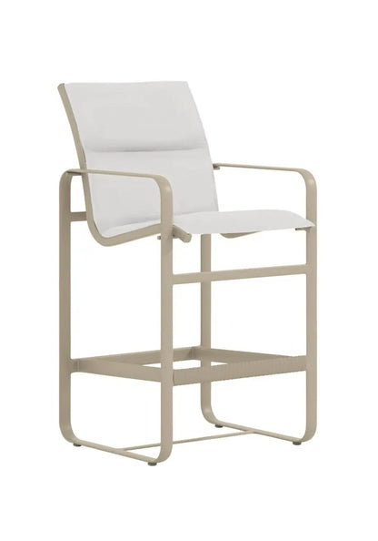 Brasilia Padded Sling, Bar Stool Stationary 25"