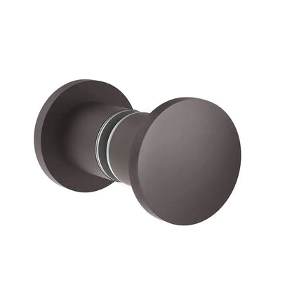 Button Double Shower Door Knob