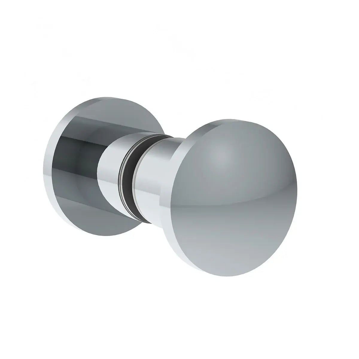 Button Double Shower Door Knob