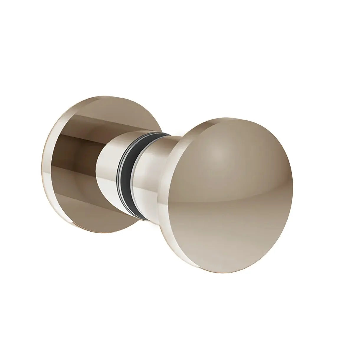 Button Double Shower Door Knob