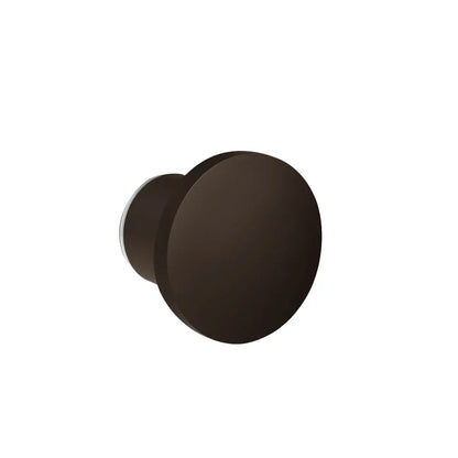 Button Single Shower Door Knob / Glass Mounted Robe Hook