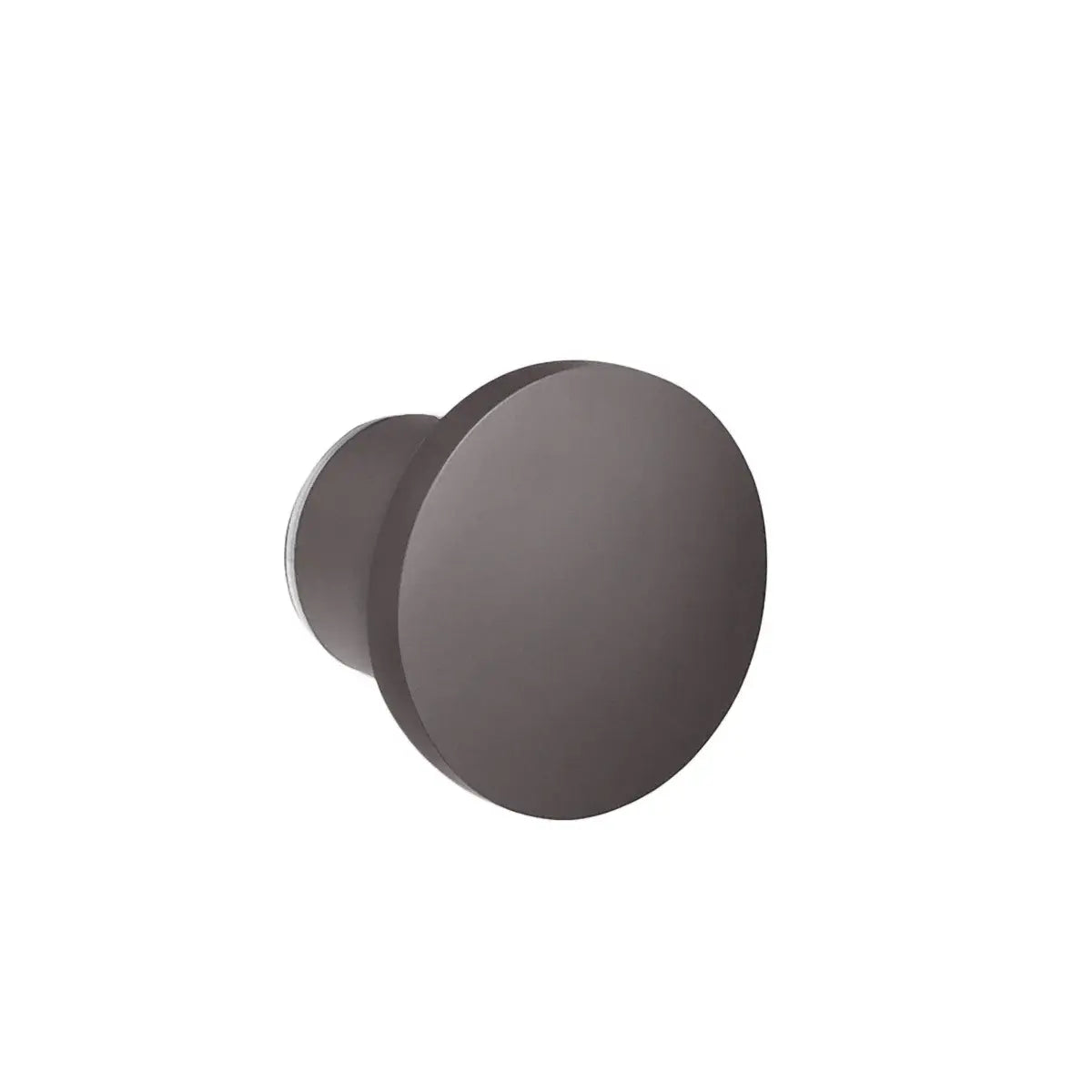 Button Single Shower Door Knob / Glass Mounted Robe Hook