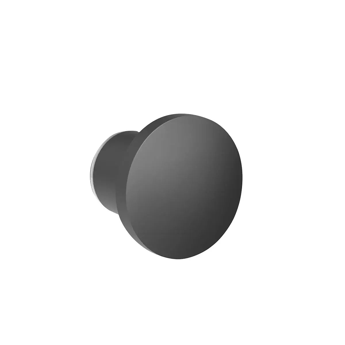 Button Single Shower Door Knob / Glass Mounted Robe Hook