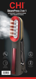 CHI SteamPress 3-In-1 Handheld Garment Steamer & Iron