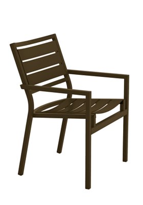 Cabana Club Aluminum Slat Dining Chair