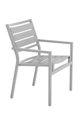 Cabana Club Aluminum Slat Dining Chair