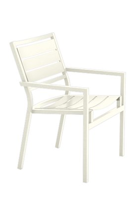 Cabana Club Aluminum Slat Dining Chair