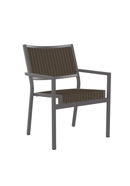 Cabana Club Kaffee Weave Woven Dining Chair