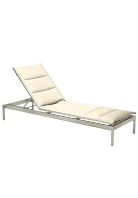 Cabana Club Padded Sling Chaise Lounge