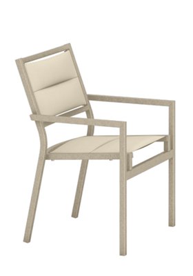 Cabana Club Padded Sling Dining Chair