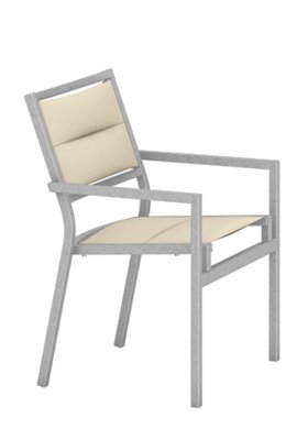 Cabana Club Padded Sling Dining Chair