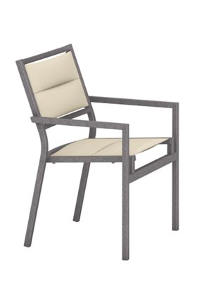 Cabana Club Padded Sling Dining Chair