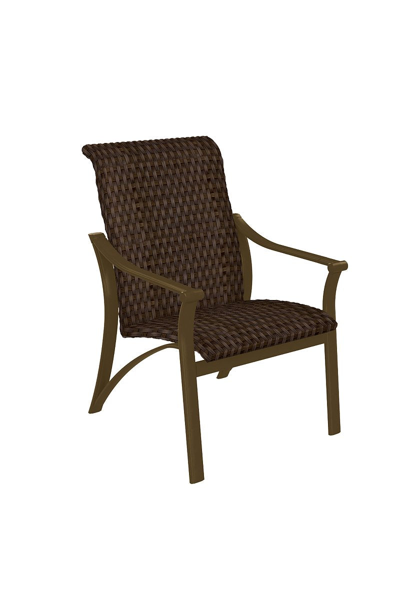 Corsica Chestnut Weave Woven Dining Chair