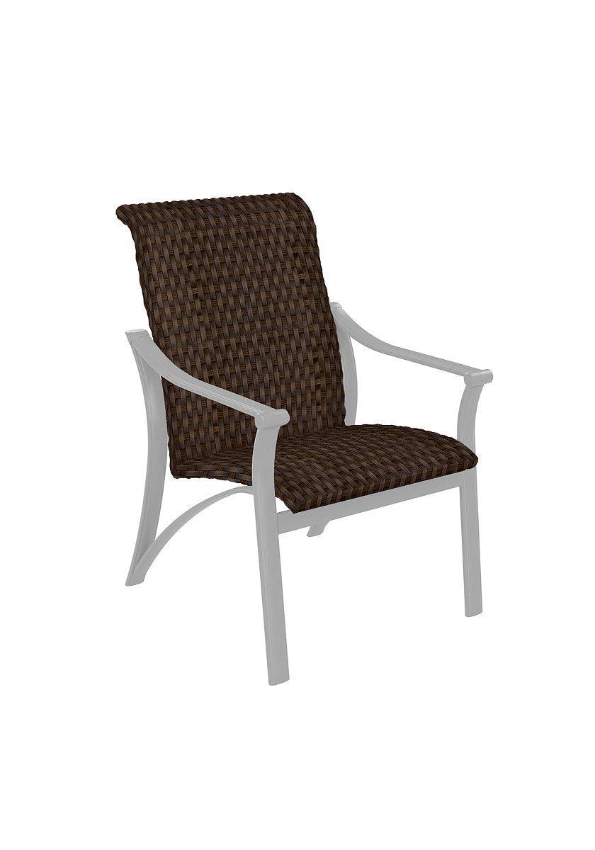 Corsica Chestnut Weave Woven Dining Chair