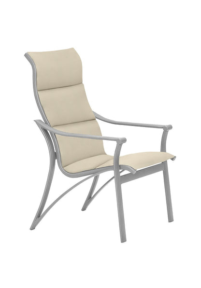 Corsica Padded Sling High Back Dining Chair