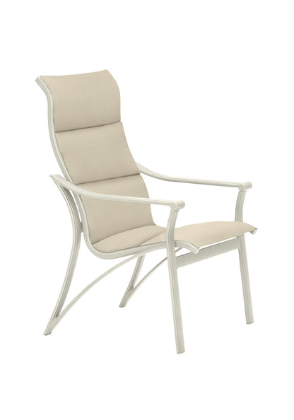 Corsica Padded Sling High Back Dining Chair