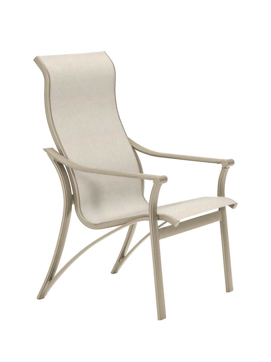 Corsica Sling High Back Dining Chair