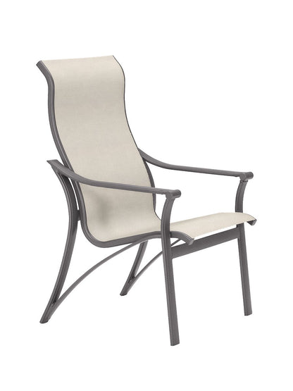 Corsica Sling High Back Dining Chair