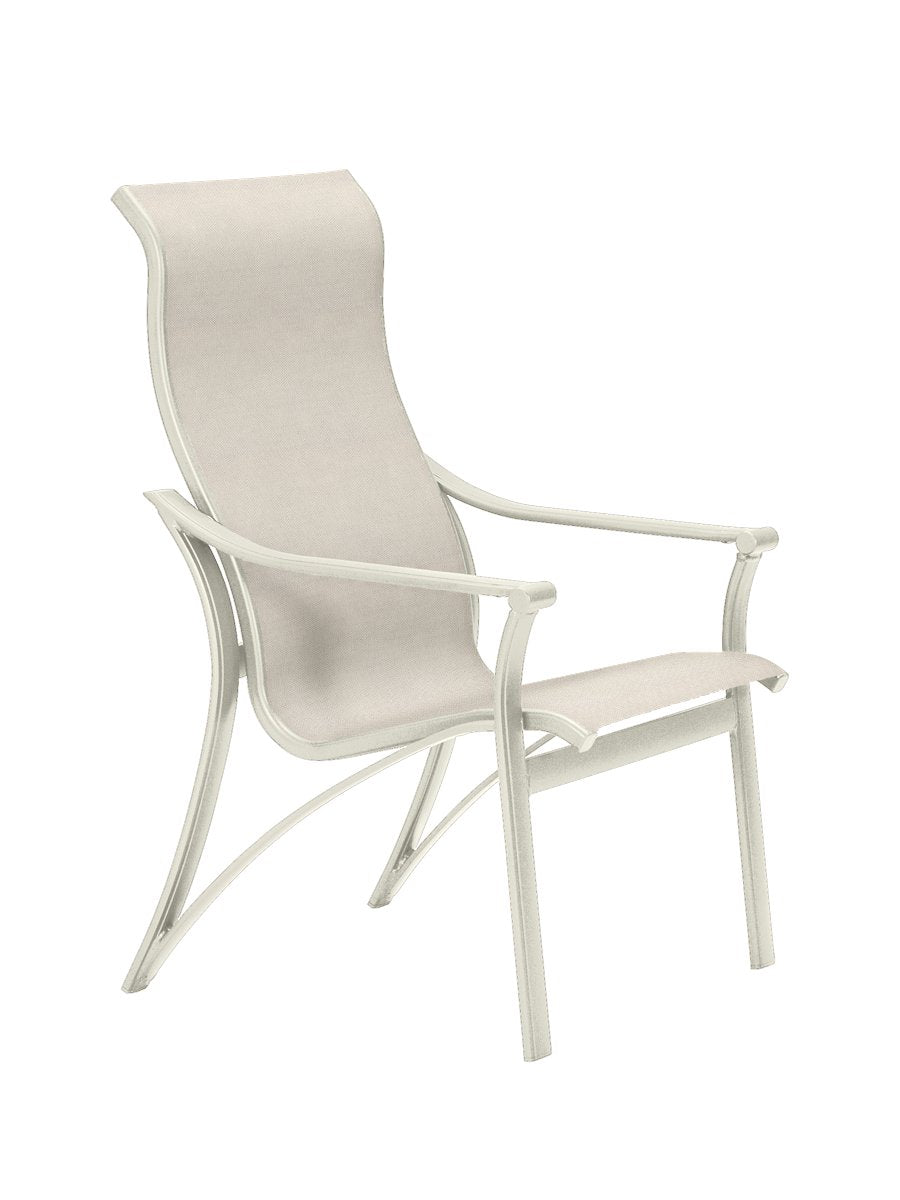 Corsica Sling High Back Dining Chair