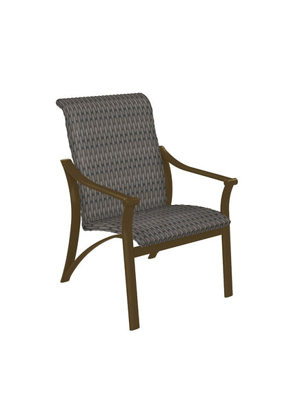 Corsica Weathered Gray Weave Woven Dining Chair