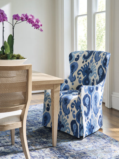 Customizable Aliso Upholstered Host Chair W/Casters